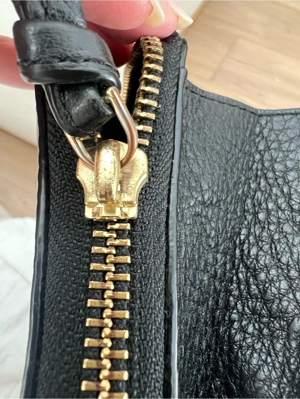 Tory Burch Black Leather Harper Crossbody Bag